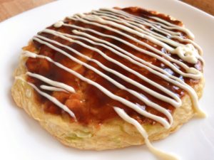 三菱食品『からだシフト お好み焼(豚玉)』低糖質なのに完成度の高いお好み焼